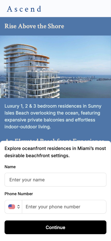 Real Estate Demo Screenshot